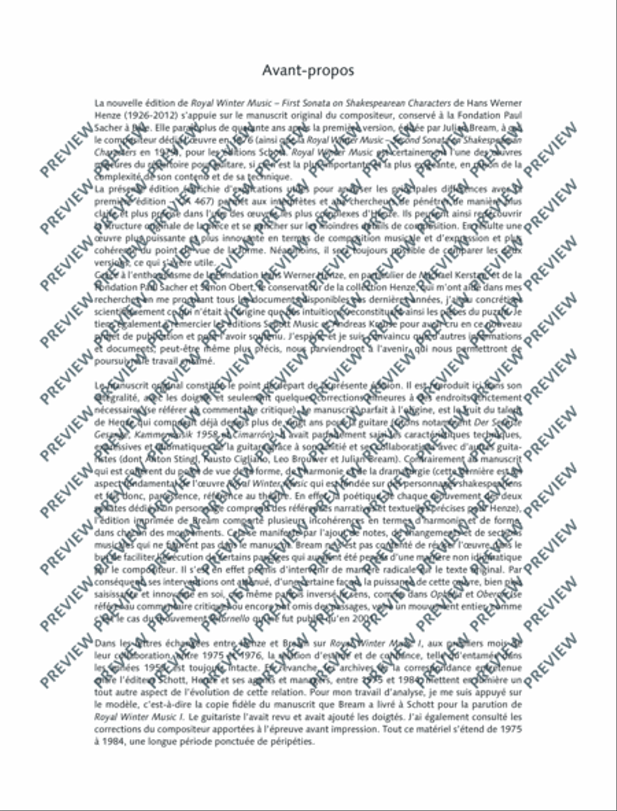 Royal Winter Music Guitar scores gallery preview page 14