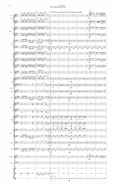 THE NUTCRACKER (short and) SUITE - for concert band image number null