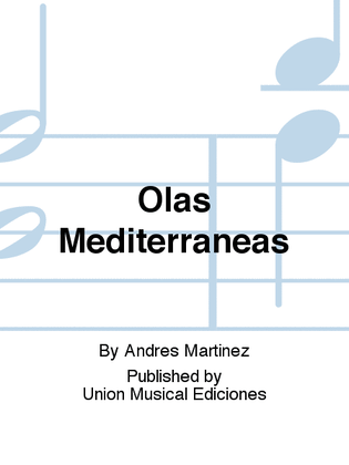 Book cover for Olas Mediterraneas