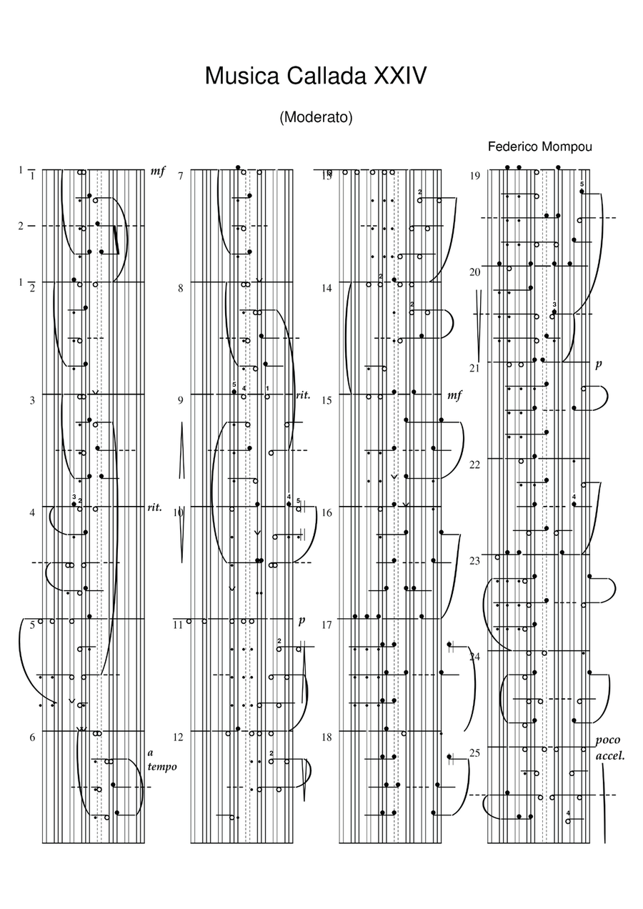 Musica Callada Musica Callada Piano Solo scores gallery preview page 2