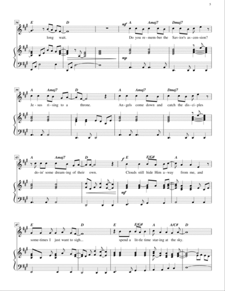True Songs Songbook Volume 2 (low voice) Low Voice scores gallery preview page 5