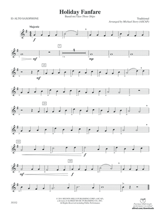Holiday Fanfare: E-flat Alto Saxophone