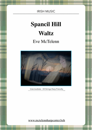 Book cover for Spancill Hill Waltz - Irish Waltz - beginner & 34 String Harp | McTelenn Harp Center