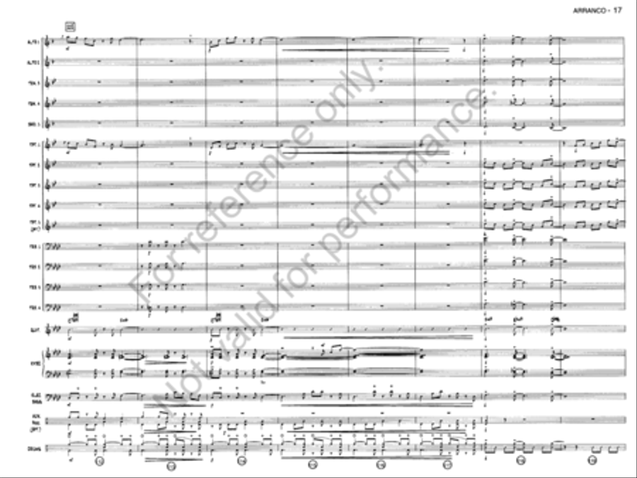 Arranco Arranco Jazz Ensemble scores gallery preview page 16