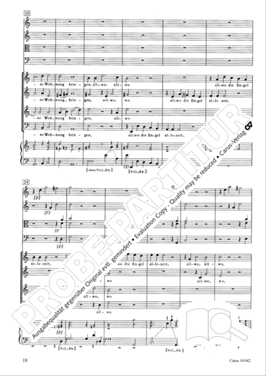 Mein Freund ist mein 4-Part scores gallery preview page 19