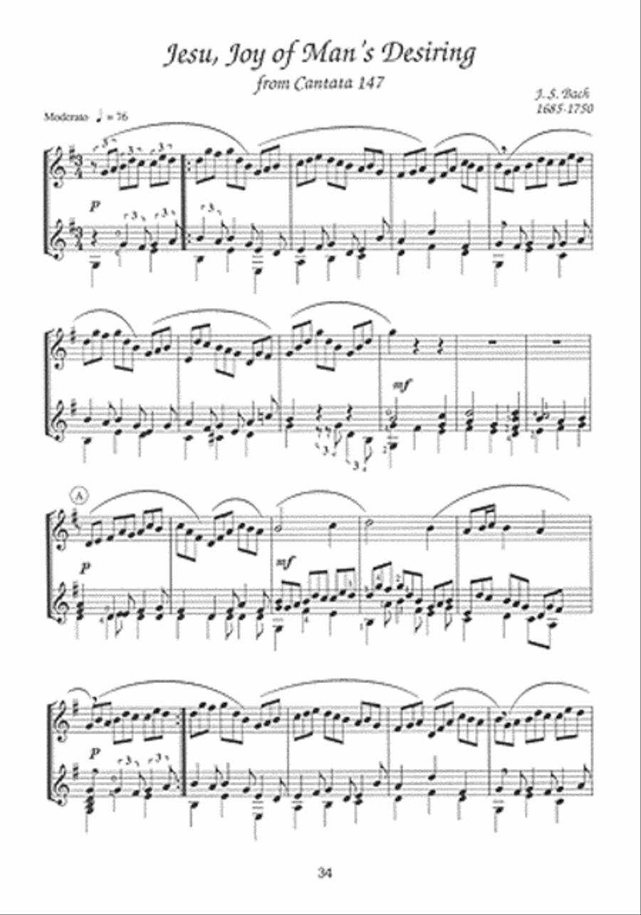 Wedding Music for Flute & Guitar Flute scores gallery preview page 2