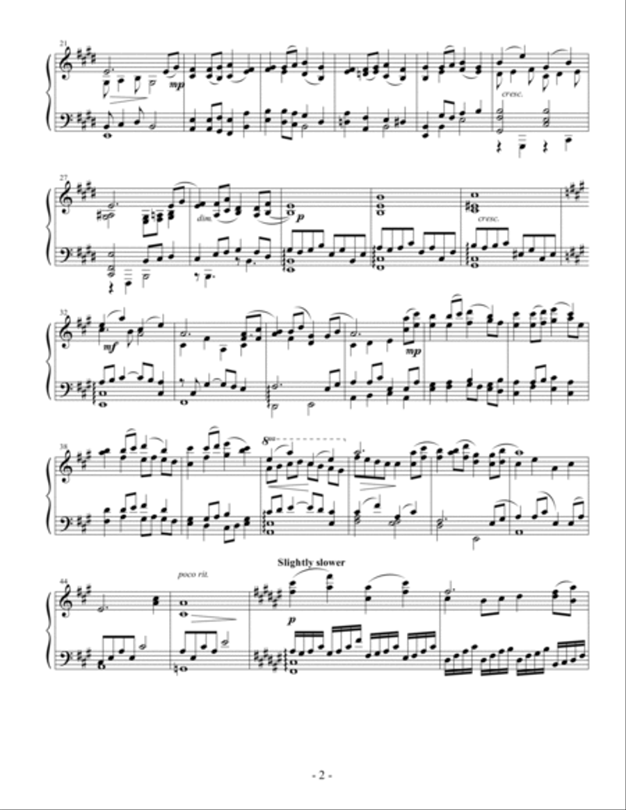 Still, Still, Still Still, Still, Still Piano Solo scores gallery preview page 2