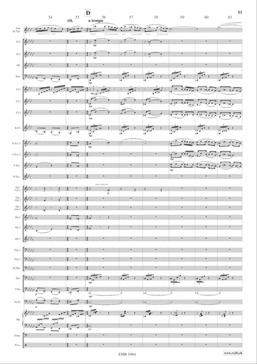 Concerto Concert Band scores gallery preview page 12
