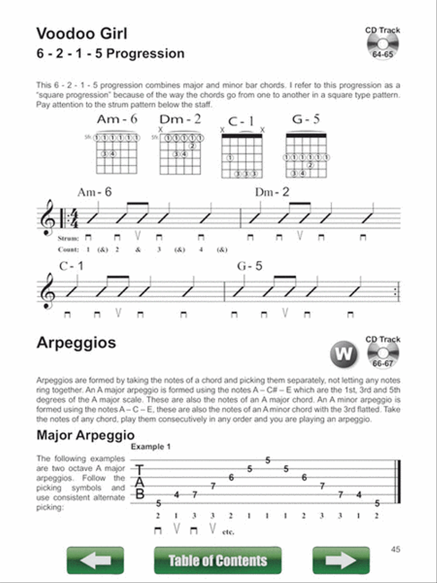 The Rock House Method: Learn Guitar 2 Guitar Tablature scores gallery preview page 4