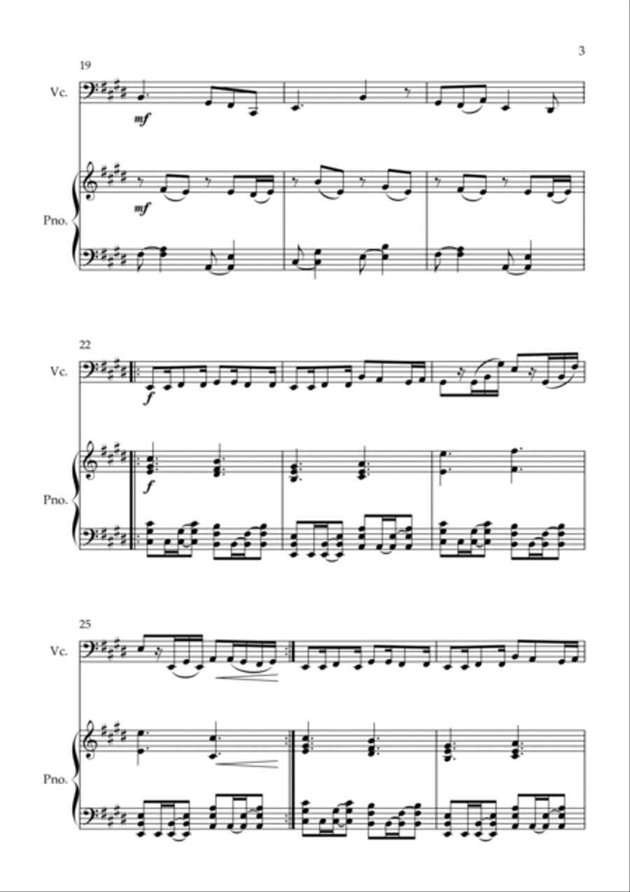 Your Hand In Mine Piano scores gallery preview page 3