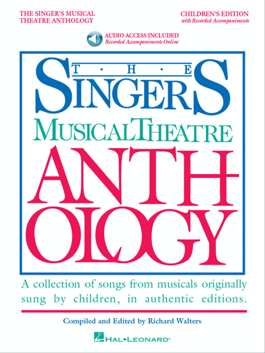 Book cover for Singer's Musical Theatre Anthology - Children's Edition