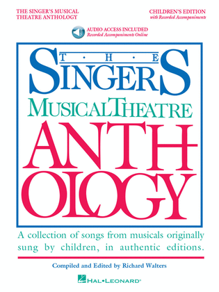Book cover for Singer's Musical Theatre Anthology - Children's Edition