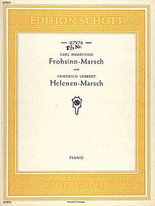 Book cover for Frohsinn-Marsch / Helenen-Marsch