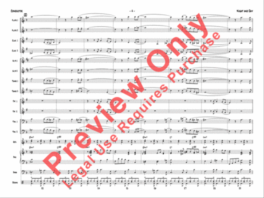 Night and Day Jazz Ensemble scores gallery preview page 7