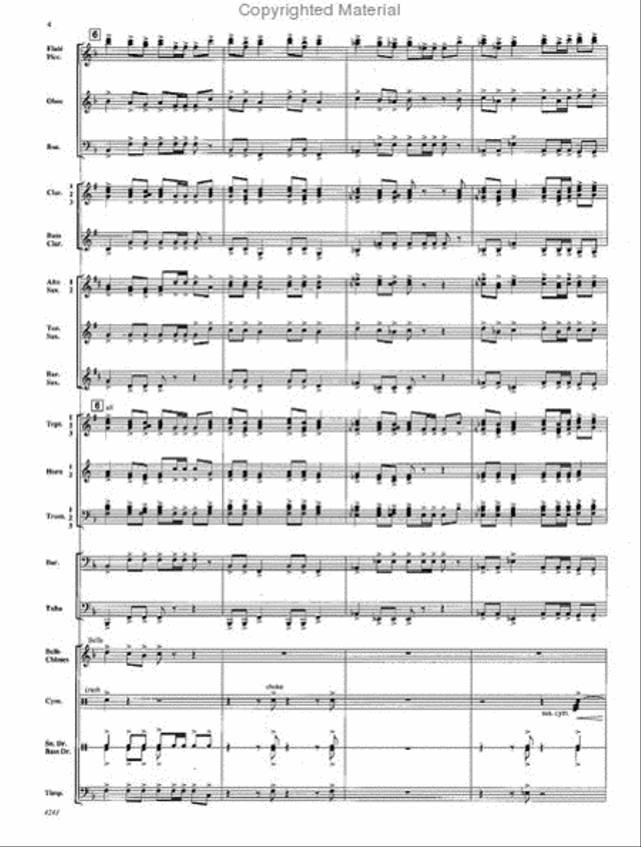 Encomium Concert Band scores gallery preview page 3