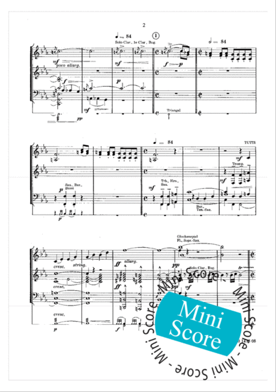 Brabant Fantasy Concert Band scores gallery preview page 8