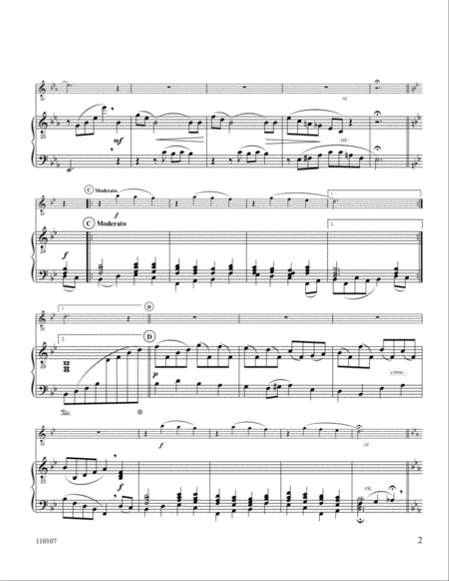 My Jesus I Love Thee Flute Solo scores gallery preview page 2