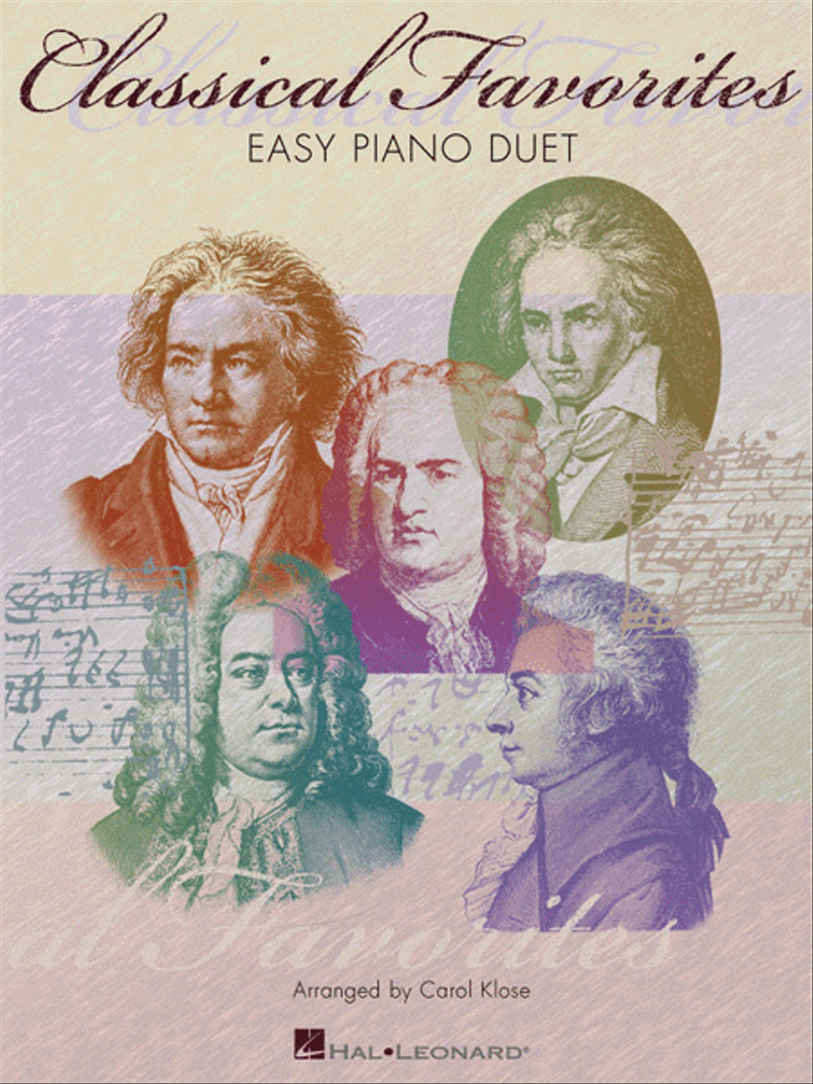 Classical Favorites Classical Favorites Piano Duet scores gallery preview page 1