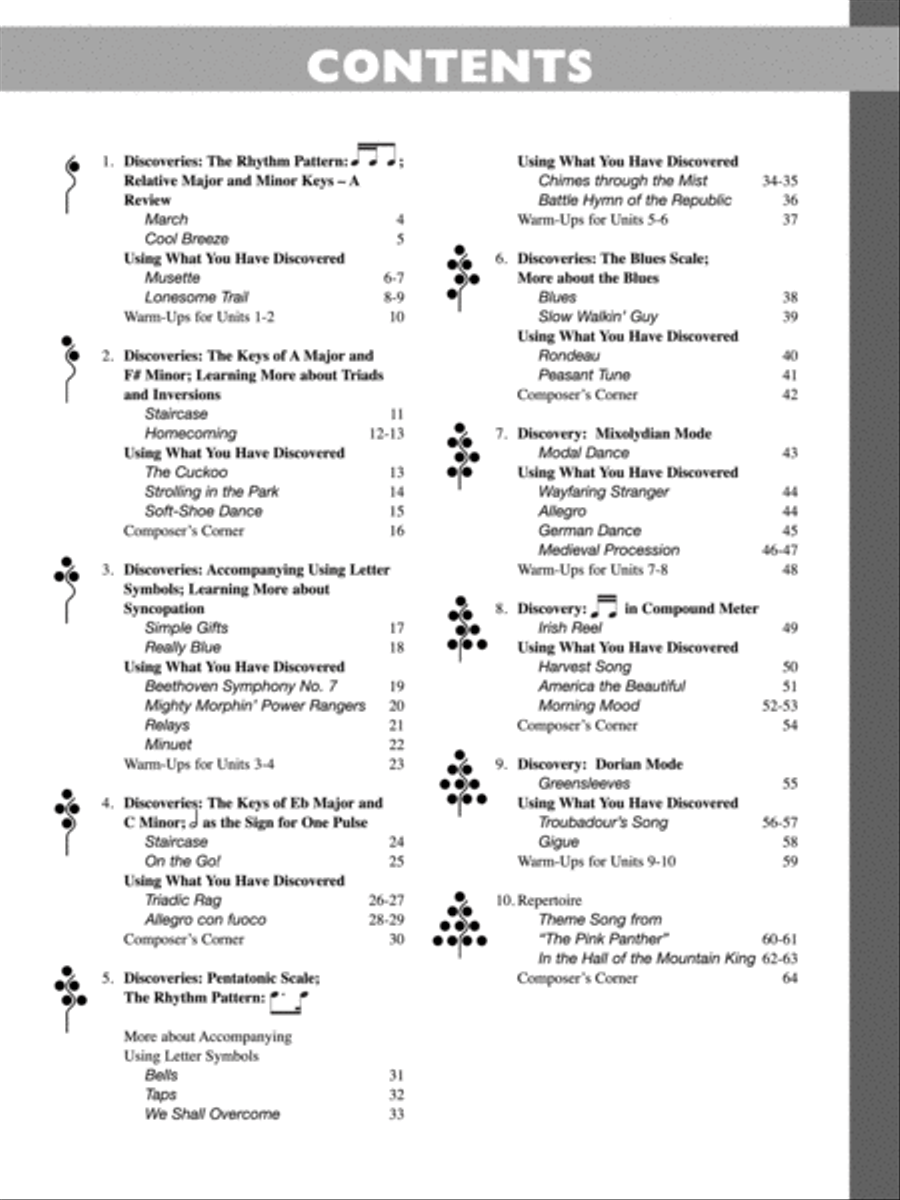 The Music Tree Student's Book Piano Method scores gallery preview page 2