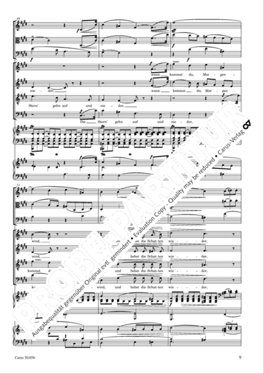 Die Nacht Die Nacht 4-Part scores gallery preview page 10