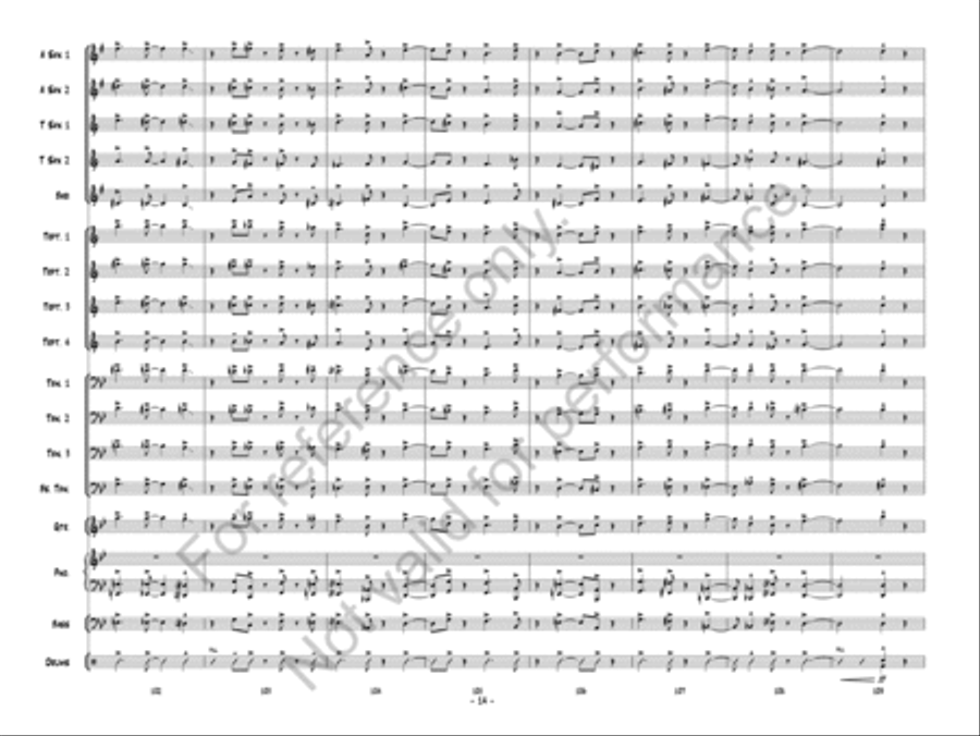 Low Bridge Low Bridge Jazz Ensemble scores gallery preview page 15
