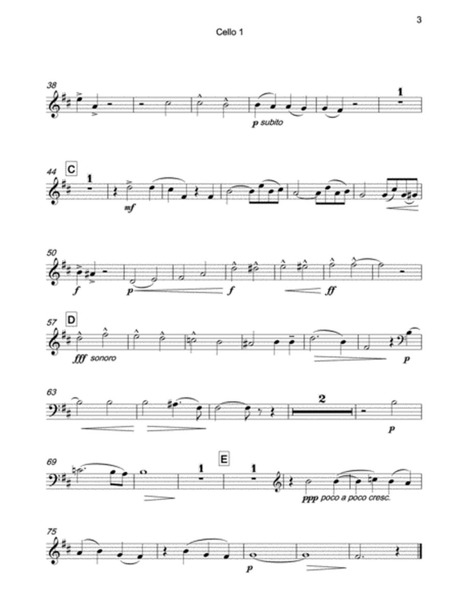 BRUCKNER Graduale (Christus factus est) for four cellos image number null