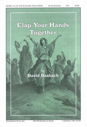 Book cover for Clap Your Hands Together