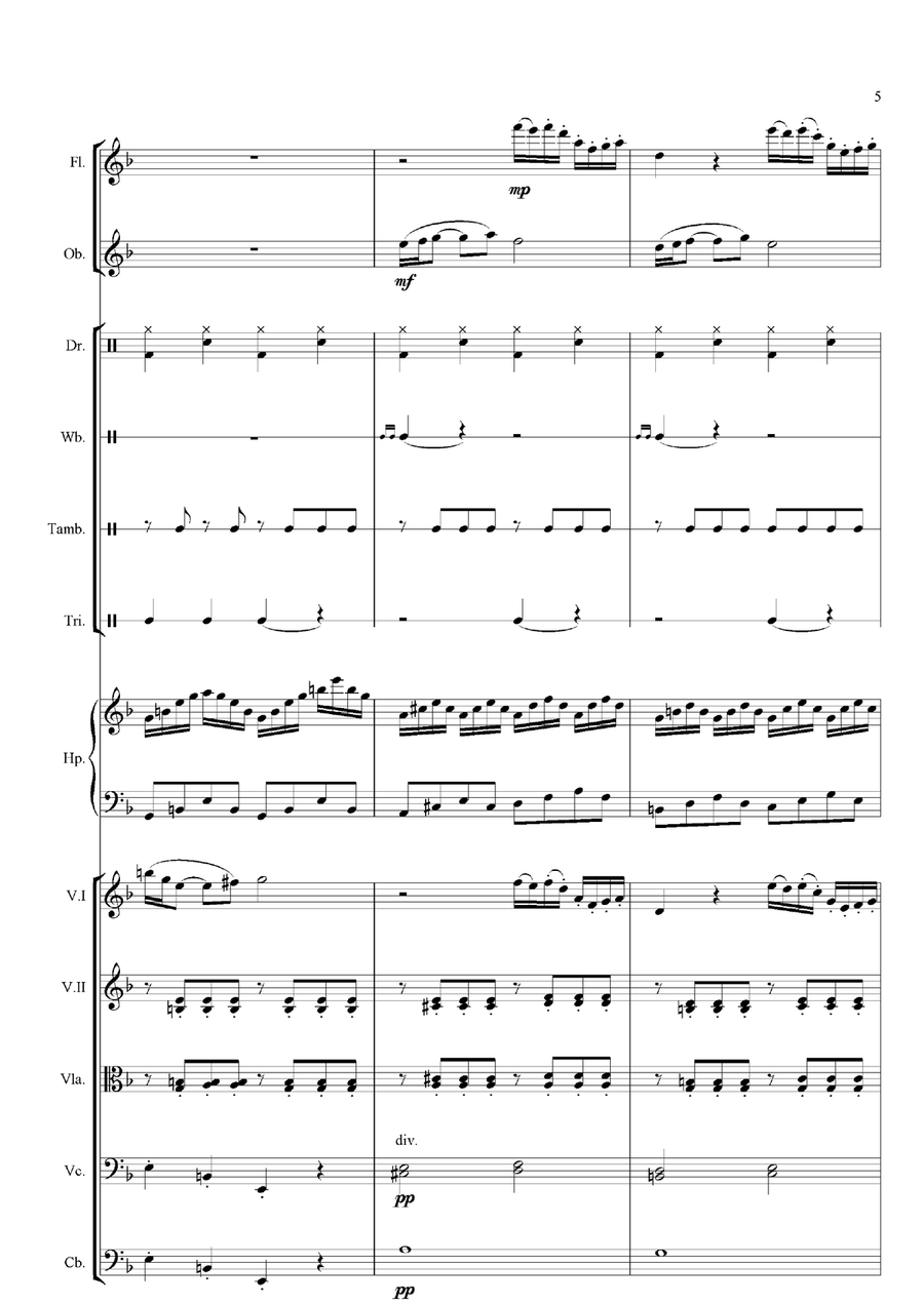 Rondo Veneziano Large Ensemble scores gallery preview page 5