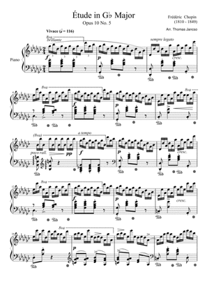 Etude Op.10 No.5
