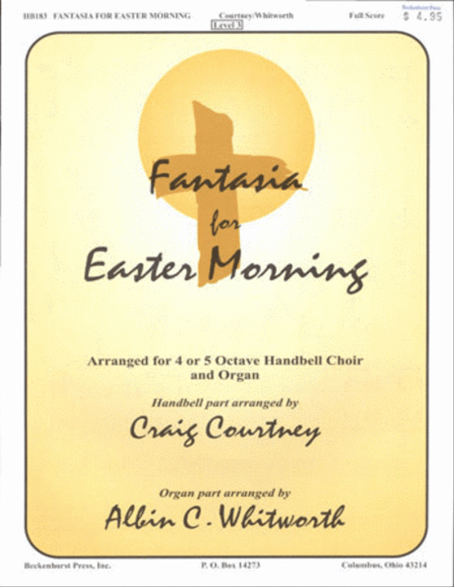 Fantasia for Easter Morning - full score Handbell Choir scores gallery preview page 1