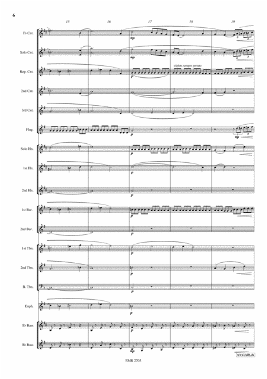 Elvira Madigan Elvira Madigan Brass Band scores gallery preview page 7