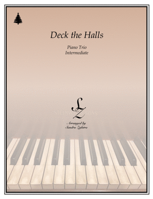 Deck The Halls (1 piano, 6 hands trio)
