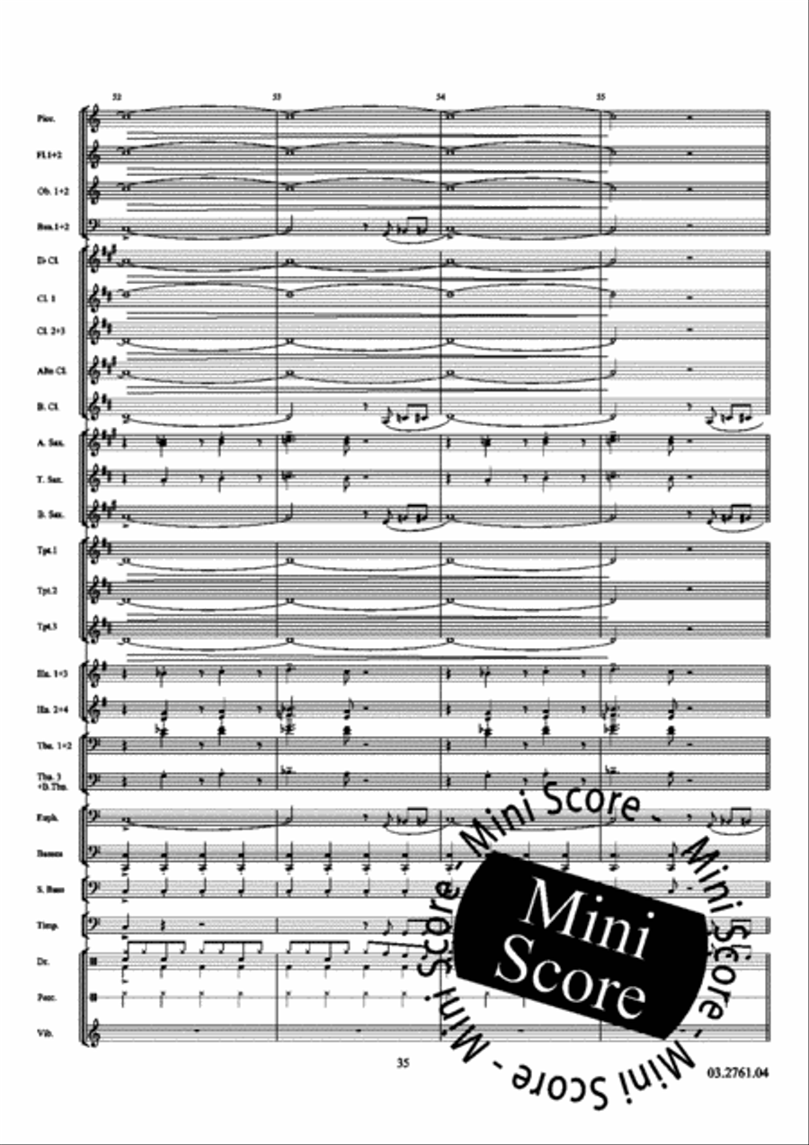 All Blue All Blue Concert Band scores gallery preview page 41