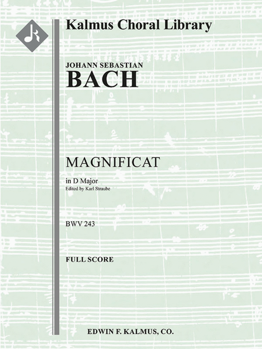 Magnificat in D, BWV 243 SSATB scores gallery preview page 1