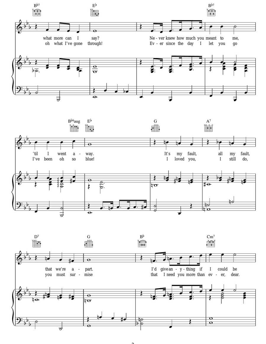 I Apologise I Apologise Guitar scores gallery preview page 2