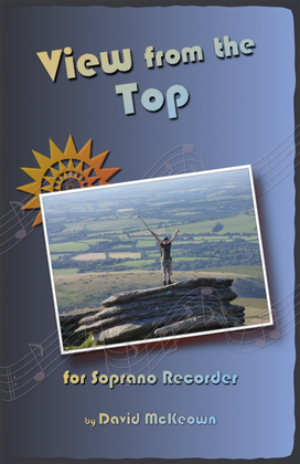 Book cover for View From The Top, for Soprano Recorder Duet