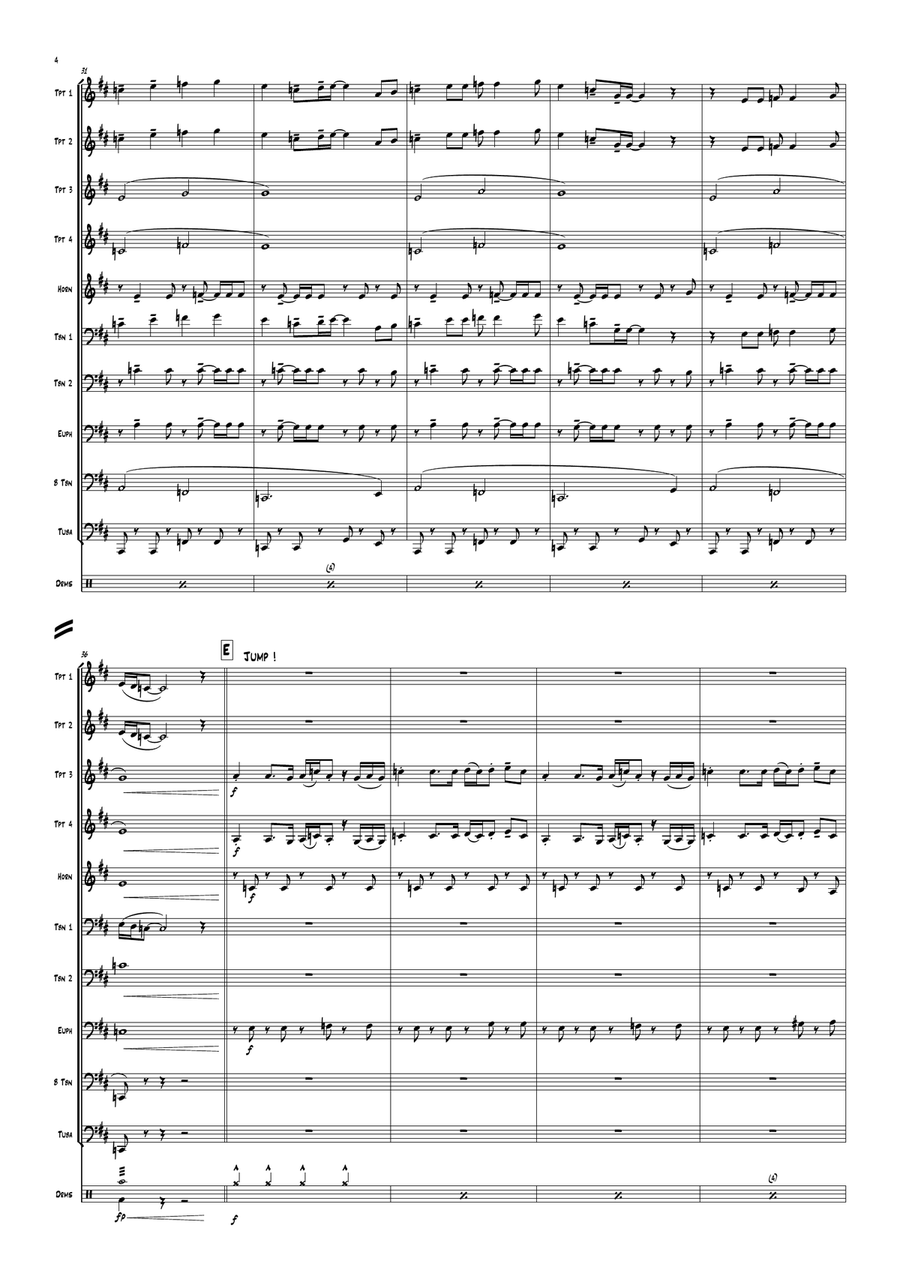 Wake Me Up Wake Me Up Brass Ensemble scores gallery preview page 6
