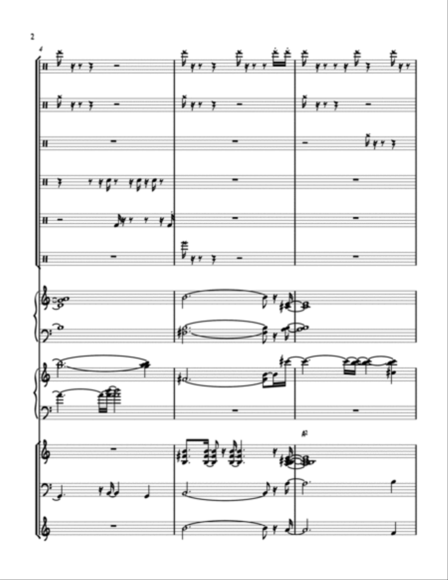 House On Cerritos Street Jazz Ensemble scores gallery preview page 3