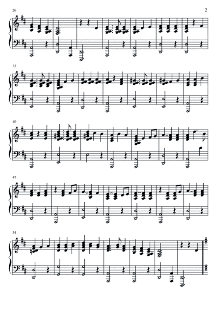 Whistling Waltz Whistling Waltz Harpsichord scores gallery preview page 3