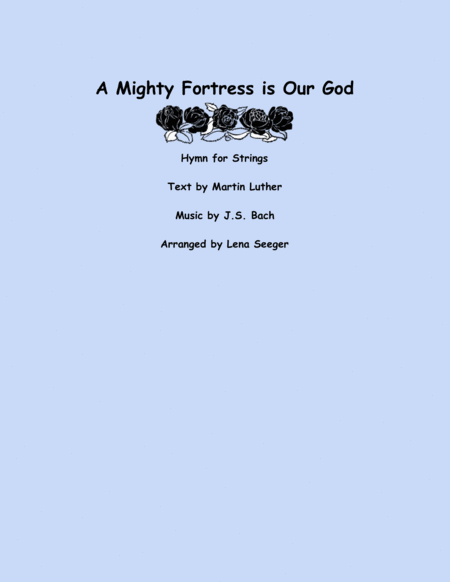 A Mighty Fortress is Our God image number null