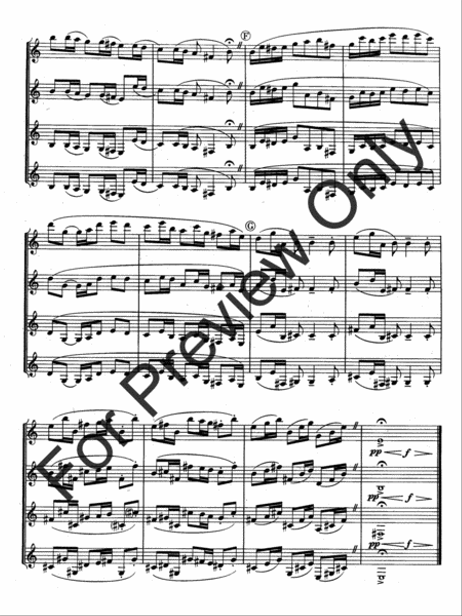 Petite Toot Suite B-Flat Clarinet scores gallery preview page 11