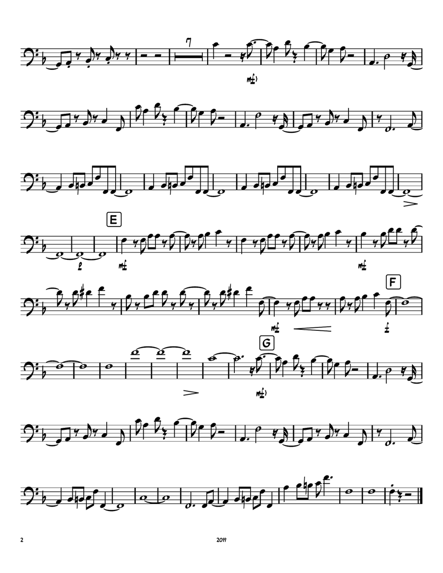 Birdland Brass Ensemble scores gallery preview page 6