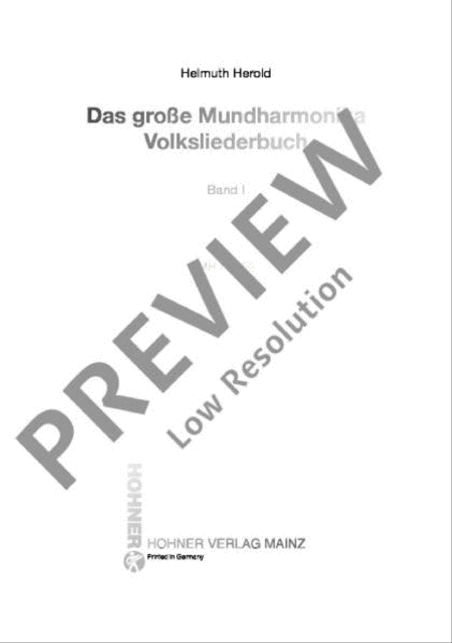Das große Mundharmonika Volksliederbuch Harp scores gallery preview page 2