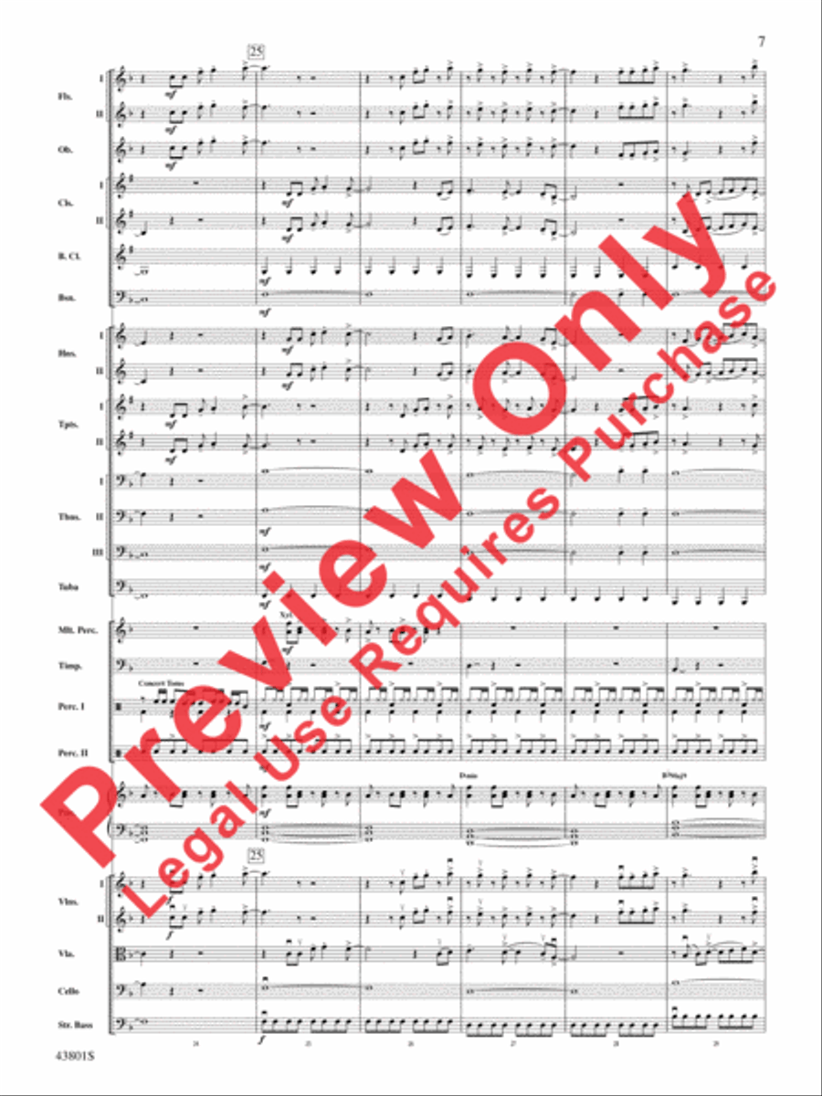 Bruno Mars' Greatest Hits Full Orchestra scores gallery preview page 8