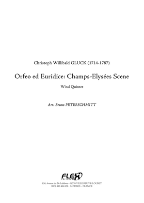 Orfeo ed Euridice - Champs Elysees Scene