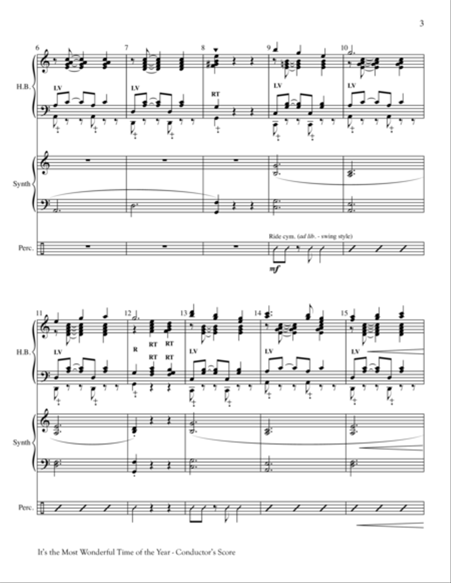 It's the Most Wonderful Time of Year 5-Octaves scores gallery preview page 3