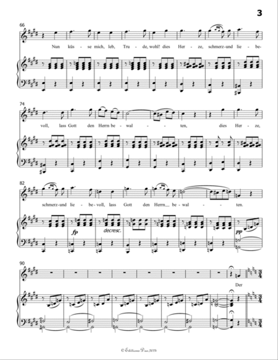 Der Liedler, by Schubert, Op.38(D.209), in c sharp minor Voice scores gallery preview page 5