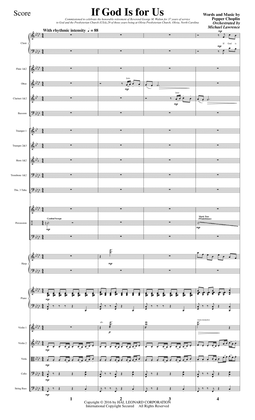 Book cover for If God Is for Us - Score
