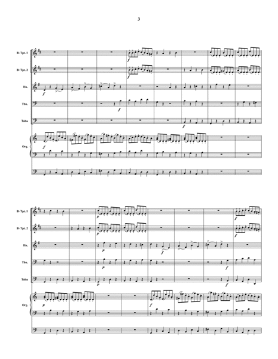 Sonata No. 7 Sonata No. 7 Organ scores gallery preview page 3