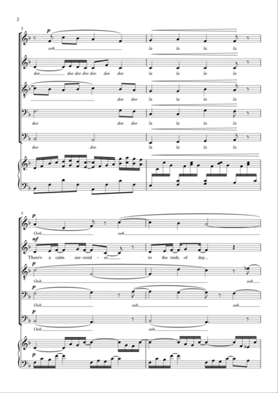 Can You Feel The Love Tonight Choir scores gallery preview page 2